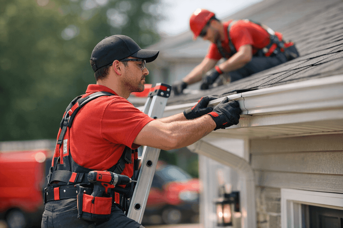 Gutter Repair service by Ruizz Roofing