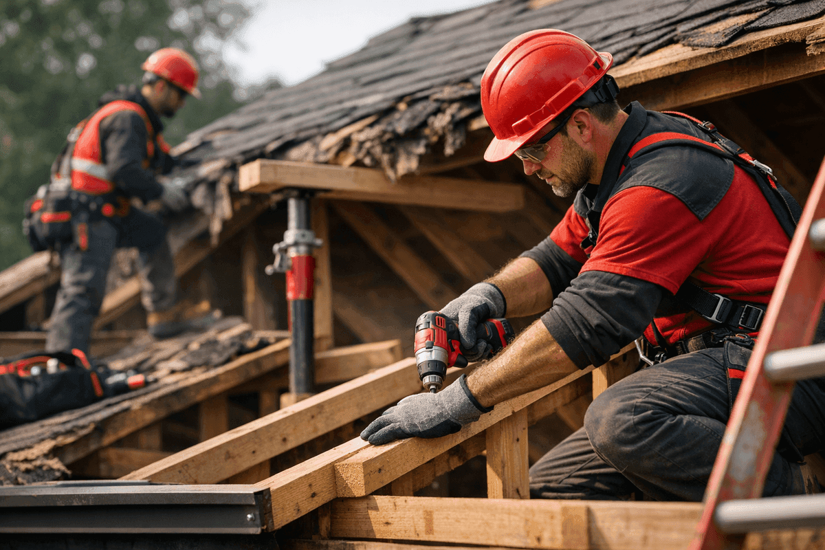 Structural Repair service by Ruizz Roofing