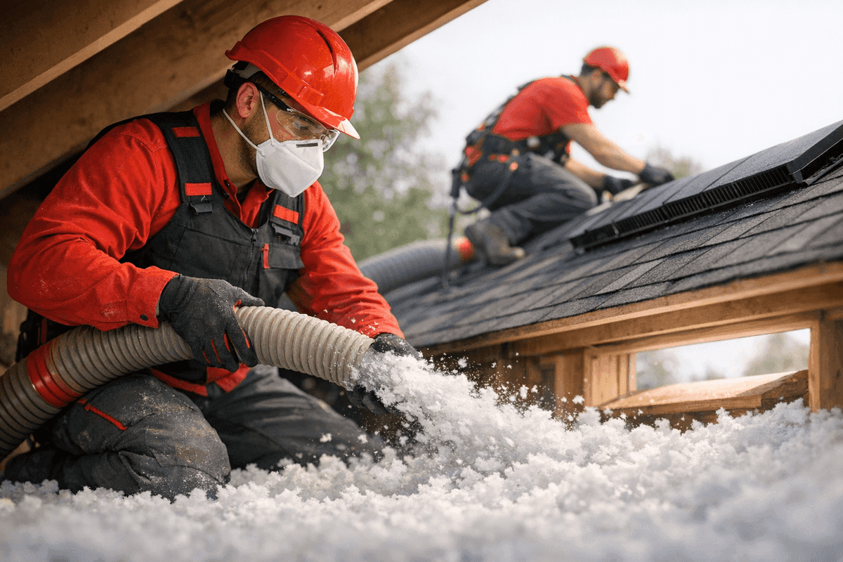 Ventilation & Insulation service by Ruizz Roofing